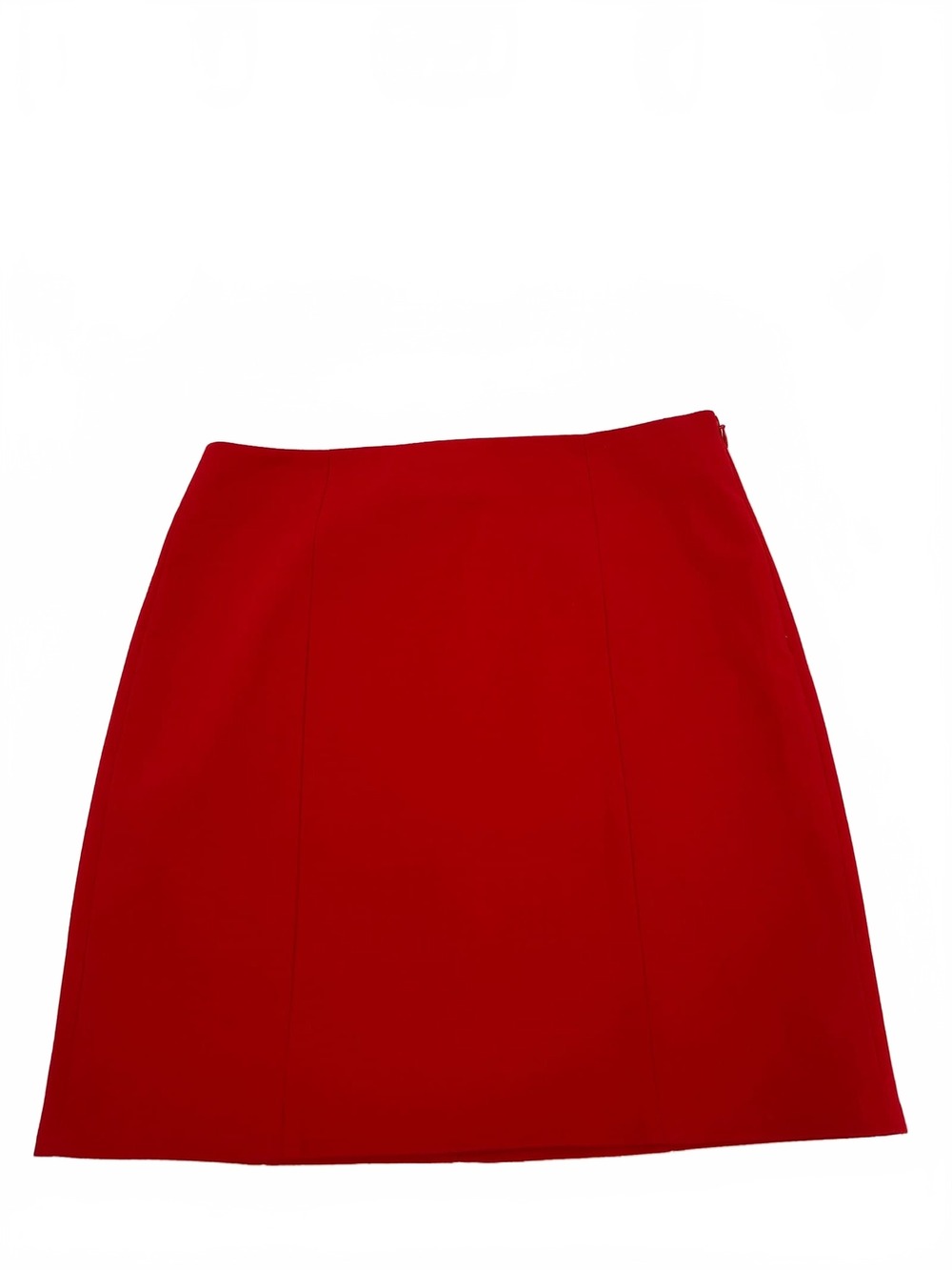 Ann Taylor Red Pencil Skirt Zipper | Womens 4